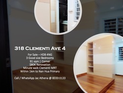 Blk 318 Clementi Avenue 4 (Clementi), HDB 4 Rooms #186330372
